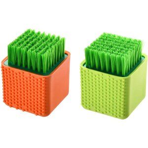Premium Silicone Cleaning Brush Set - 2 Pack for Safe Washing of Clothes & Shoes